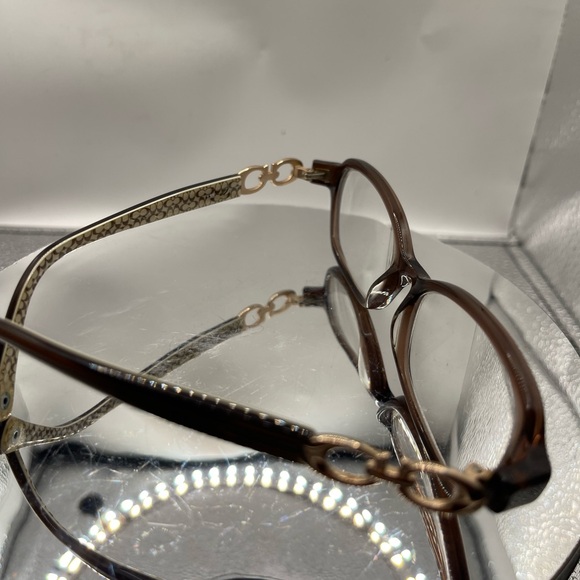 Authentic Coach Vanessa Glasses HC 6017 with Coach Lined Eyeglass Case - Picture 6 of 8